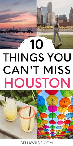 the top ten things you can't miss in houston