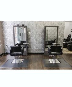 the salon is clean and ready for customers to use