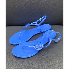 Circus By Sam Edelman Sandals, Blue, Size 9m. Brand New With Box!! Blue Closed-toe Jelly Sandals For Beach, Blue Closed Toe Jelly Sandals For Beach, Blue Jelly Sandals For Summer Beach, Blue Closed Toe Jelly Sandals, Blue Closed Toe Jelly Sandals Casual, Blue Jelly Sandals For Beach And Summer, Blue Adjustable Jelly Sandals With Round Toe, Blue Flat Jelly Sandals For Summer, Blue Closed-toe Jelly Sandals For Spring