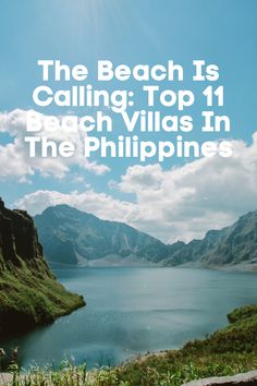 the beach is calling top 11 beach villages in the philippines and it's amazing