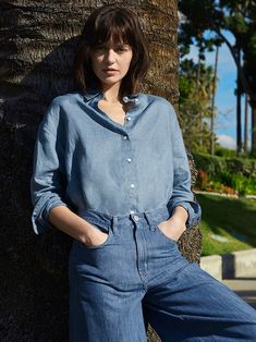 Women's Shirts & Blouses | Rayon, Linen & Cotton Tops For Women | UNIQLO US Uniqlo Women Outfit Work, Yellow Shirt Outfit, Uniqlo Women Outfit, Linen Shirt Women, Linen Shirt Outfit, Linen Shirts Women, Shirt Linen, Yellow Shirt, Uniqlo Women