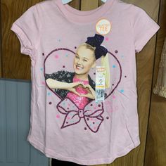 Size 3t. New With Tags. Pink Jojo Siwa Shirts, Blaze And The Monster Machines Party, Bacon Shirt, Butterfly Tank Top, Dino Shirt, Cap Sleeve Shirt, Birthday Boy Shirts, Purple T Shirts, Jojo Siwa