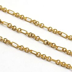 Chain Size:  Link 7mm Wide Material:  Brass, 18K gold plated Quantity:   One Foot Thanks for looking! All our items are NICKEL free and LEAD free. We offer combined shipping in the USA. Shipment will be processed within 1~4 business days after payment confirmed. All packages will be shipped from PA with USPS first class.  Shipping upgrades are available. Gold Rolo Chain Necklace With Rectangular Links, Gold Chain Necklace With Rectangular Rolo Links, Dainty Gold Rolo Chain Necklace, Gold Cable Chain Necklace For Jewelry Making, Moon And Star Ring, Cz Ring, Jewelry Diy, Supply Chain, Cluster Ring