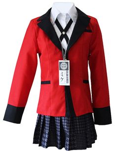 PRICES MAY VARY. Package: 5pcs Full Set (Coat + Shirts + Skirts + Tie + Necklace ) Original Design: Long Sleeve Red Coat, Lapel Classic White Shirts, Plaids Pleated Skirt School Uniforms with Black Tie and Necklace High Quality: Uniform Cloth, 100% Brand New, Exquisite Design, Soft Fabrication Make You with a Wonderful Showing, Stylish and Qualified School Uniforms for Party or Daily Life Occasions: Halloween Night, Role Play, Stage Performances, Dress up Party, Cosplay Show, Masquerade ball, Bi Red Anime Print Costume, Harajuku Style Red Cosplay Costume, Red Harajuku Style Cosplay Costume, Red Anime Print Cosplay Costume, Red Anime Print Costume For Cosplay, Red Anime Print Costume For Costume Party, Red Harajuku Style Cosplay Costume For Costume Party, Red Harajuku Cosplay Costume For Costume Party, Halloween Anime Print Red Cosplay Costume