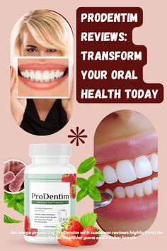 Discover the secret to healthier gums and fresher breath with ProDentim! 🌟 See why countless users are raving about this dental health supplement. With its natural ingredients and proven results, ProDentim is the go-to choice for anyone looking to improve their oral hygiene. Tap to read customer reviews and find out how ProDentim can transform your smile. 🦷✨ Don't wait—start your journey to a healthier, brighter smile today! #ProDentim #OralHealth #HealthyTeeth #DentalCare #FreshBreath #NaturalSupplements #SmileBright #HealthyLifestyle