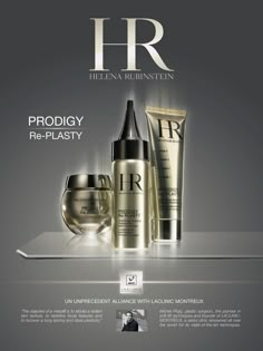 Skin Care Social Media, Helena Rubinstein, Media Advertising Design, Social Media Advertising Design