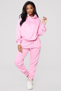 Available In Black, White, And Pink Oversized Fit Long Sleeve Hood With Drawstring Kangaroo Pocket 70% Cotton 30% Polyester Imported | Stole Your Boyfriend's Oversized Hoodie in Pink size 2X by Fashion Nova Jogging Suit, Maternity Pants, Elegantes Outfit, Tracksuit Women, Oversized Hoodie, Mode Streetwear, Pink Hoodie, Womens Loungewear, Rompers Women