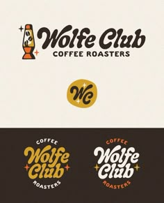 the logo for coffee roasters is shown here