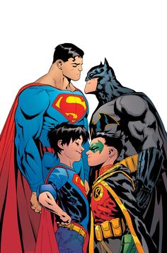 batman and superman's family in the comics