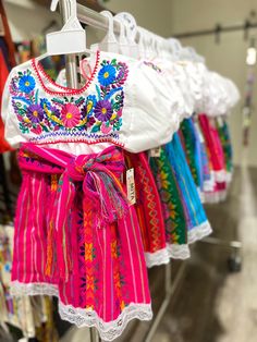 Mexican Clothing, Floral Design Pattern, First Birthday Dress, Unique Floral Design, Horizontal Design, First Birthday Dresses, Mexican Outfit, Mexican Dress, Tyler Tx