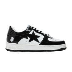 Find BAPE Sta on Editorialist. Bapesta 'Black' Bapesta Sneakers, Bapesta Shoes, Bape Shoes, Bape Sneakers, Bape Black, Bape Sta, Painted Canvas Shoes, Black Sneakers, Fashion Killa