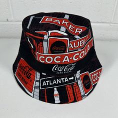 Coca Cola 2023 Black Bucket Hat Coke Zero Atlanta Atl Features Atlanta Landmarks. New, Never Worn. Does Not Include Tags. Smoke-Free Home. Ships Next Day. Reach Out With Any Questions. Thanks For Looking! Vintage Black Bucket Hat With Curved Brim, Retro Black Hat For Spring, Black Cotton Hat, Vintage Black Bucket Hat, Retro Black Adjustable Bucket Hat, Black Bucket Hat With Letter Print, Black Retro Bucket Hat For Summer, Retro Adjustable Black Bucket Hat, Vintage Black Bucket Hat For Summer