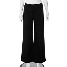 41948926345263|41948926378031|41948926410799 High-waisted Solid Color Dress Pants With Buttons, Solid Color Wide Leg Dress Pants With Button Closure, High-waisted Dress Pants With Buttons, Solid Color High-waisted Dress Pants With Buttons, Baggy Full-length Pants With Button Closure, Baggy Pants With Button Closure, Casual Full Length Bottoms With Buttons, Casual High Waist Dress Pants With Buttons, Non-stretch Full-length Bottoms With Button Closure