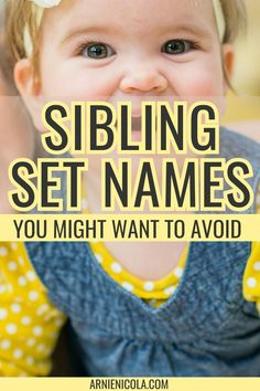 Sharing my insights on sibling set names to avoid, this list offers valuable guidance for choosing distinct and harmonious names for your children. Discover the pitfalls to steer clear of and ensure each child's individuality shines through. Navigate the world of sibling names with confidence and creativity. , Sibling set names, unique baby names, baby names unique