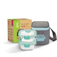 Our Jonas lunchbox is here to revolutionize your midday meals. With its break-free detachable lock, you can safely secure your scrumptious snacks while turning heads with its sleek design. Say goodbye to boring luncheon hours and hello to tasty meals! 

 1. This product includes a set of two containers with bag.
 2. The capacity of the container is 310 ml each.
 3. This container is made of borosilicate glass with lid having break-free lock.
 4. The bag is made of waterproof fabric and is thermal insulated with strong zippers and adjustable strap.
 5. This containers are dishwasher & microwave safe.
 6. The containers are airtight. Tiffin Box For Kids, Blue Container, Stylish Lunch Bags, Tiffin Box, Glass Storage Containers, Lunch Box Set, Navy Bag, Perfect Lunch, Grey Bag