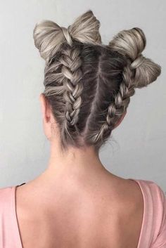 Stunning Looks for Long Hair picture 3 Ponytail Braided, Easy Wedding Guest Hairstyles, Space Hair, 2018 Hair, Long Hair Pictures, Wedding Guest Hairstyles, Hair 2018, Peinados Fáciles Para Cabello Corto, Cool Braids