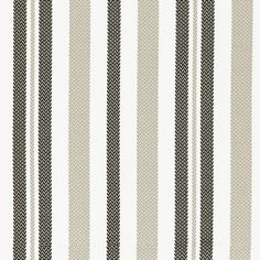 a white and black striped wallpaper with small dots on it's edges,