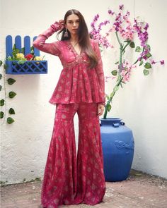 Indian Outfits Modern, Georgette Sharara, Aditi Rao Hydari, Aditi Rao, Diwali Outfits, Traditional Indian Dress, Casual Indian Fashion, Indian Dresses Traditional