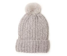 Stay cozy on cold days with this lovely knit beanie featuring a ribbed texture, soft chenille warmth and a playful pom-pom on top. The solid gray hue makes this cold-weather accessory a versatile pick for everyday ensembles. Big Lots Store, Big Lots, Ribbed Texture, Cold Weather Accessories, Pom Beanie, Stay Cozy, Knit Beanie, Cold Day, True Colors