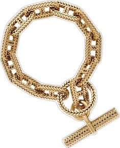 Luxury Gold Chain Bracelet With Clasp, Luxury Link Jewelry With Toggle Clasp, Luxury Chain Link Jewelry With Toggle Clasp, Luxury Jewelry With Toggle Clasp And Link Shape, Yellow Gold Chain Link Bracelet With Hook And Links, Luxury Yellow Gold Chain Bracelet With Clasp, Designer Yellow Gold Chain Bracelet For Formal Occasions, Classic Yellow Gold Chain Bracelet With Toggle Clasp, Formal Link Chain Bracelet With Clasp