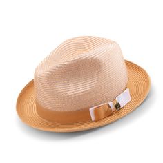 Rubique Collection: Men's Braided Two Tone Stingy Brim Pinch Fedora Hat in Cognac H-68• Matching Grosgrain Ribbon• Pinch Crown• Montique Pin• No Lining Fedora• Regular Size Brim 2"• Solid Color Hat• Size XL is an additional $5 Material: Polyester Blend Formal Toquilla Straw Fedora, Brown Fitted Flat Bill Straw Hat, Kentucky Derby Fitted Fedora, Brown Hat Bands For Formal Summer Events, Brown Formal Hat For Summer, Summer Formal Brown Fedora, Mens Braids, Man Fashion, Grown Man