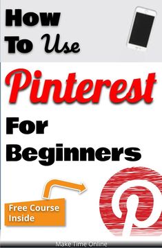 how to use pinterest for beginners - free course inside infosline