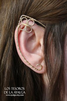 Hey, I found this really awesome Etsy listing at https://www.etsy.com/listing/257270832/elvish-ear-cuff Fairy Crown, Elf Ears, Ear Climber, Gold Ear Cuff, Ear Climbers, Ear Cuffs, Rings Wedding, Jewelry Ideas, Statement Jewelry