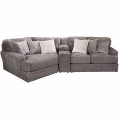 Show details for Mammoth 3 Piece Sectional with LAF Wedge Cuddler Couch Living Room, Chair And A Half Living Room Layout, Family Rooms With Sectionals, Taupe Couch Living Room Color Schemes, Basement Couch Ideas, Floating Couch, Sectionals For Small Spaces, Couches Living Room Comfy, Black Living Room Furniture