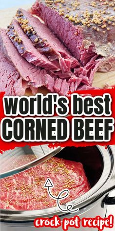 the world's best corned beef recipe