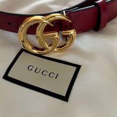 This Is A Brand New Gucci Belt Never Got To Wear It Because I Ordered It Too Small No Flaws Whatsoever. Includes Dust Bag & Care Instructions Measurements: Width 1” Length 33” End To End ***Not Accepting Offers At This Time*** ***Price Is Firm*** Gucci Womens Belt, Gucci Belt For Sale, Luxury Gucci Belts, Belt Gucci Women, Gucci Bee Belt, Gucci Belt Fake, Plus Size Gucci Belt, Real And Fake Gucci Belt, Gucci Belt Size Comparison