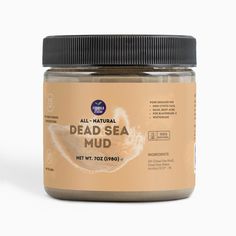 Discover the ancient secret to skin rejuvenation with our Dead Sea Mud—an all-natural skincare remedy that has been cherished for thousands of years for its remarkable benefits. Key Features: Pure and Simple: Our Dead Sea Mud contains just one main ingredient—pure Dead Sea Mud. It's a simple and time-tested solution th Pore Reducer, Dead Sea Mud, Natural Skin Care Remedies, Mushroom Coffee, Reduce Pores, Beauty Foods, Organic Coffee, Skin Care Remedies, Dead Sea