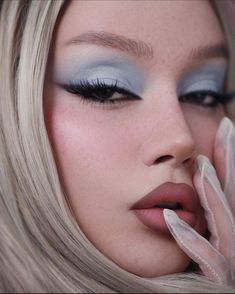 Trucco Glam, Maquillage On Fleek, Dag Make Up, Elegantes Makeup, Mekap Mata, Blue Makeup Looks, Drag Make-up, Flot Makeup, Make Up Inspiration