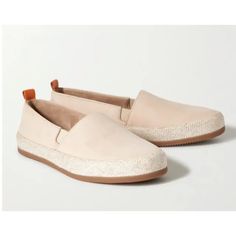 Description: Mulo's Espadrilles Are An Easy Option For Warmer Days. They Have Been Handmade In Portugal On An Oxford Last From Supple Nubuck. They're Assembled On Linen-Lined Rubber Soles With Grips For Reinforcement And Have Elasticated Inserts And Pull Tabs So They Slip On Easily. Details: Size Uk 9.5 / Us 10.5d True To Size Color: Off-White / Nude Calfskin Nubuck Pull Tabs At Back Elasticated Inserts Suede Lining Gripped Rubber Soles Made In Portugal Summer Leather Slip-ons With Cork-bed Midsoles, Beige Leather Slip-ons With Round Toe, Beige Suede Closed Toe Slip-ons, Summer Leather Loafers With Textured Sole, Suede Slip-ons With Textured Sole And Round Toe, Beige Leather Slip-ons With Plain Toe, Beige Suede Summer Loafers, Spring Suede Slip-on Leather Shoes, Beige Leather Low-top Slip-ons