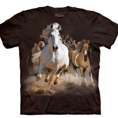 Do You Love Horses? Be At One With Your Inner Self With This Horse Adult T-Shirt From The Mountain! ~ Classic Style Pre Shrunk Mottle Dye Adult Unisex T-Shirt With A Generous Cut. Each One Is Unique! ~ Made From 100% Heavy Weight Cotton. 100% Irresistible. ~ Features Amazingly Realistic Graphics And Vibrant Colors. ~ Machine Washable And Can Be Ironed Over. Designs Will Not Fade Or Crack. Condition - Brand New! Unused In Perfect Condition. Saddle Rack, Western Saddles, Equestrian Problems, Horse Western, Barrel Horse, Horse Tips, Mountain Tshirt, Horse Stalls, Horse Trailers