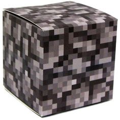 an image of a cube made out of squares