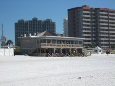 the beach is clean and ready for us to use