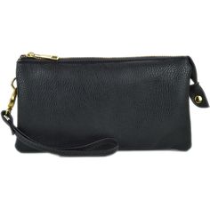 Claire Crossbody Clutch Black Handbags Crossbody Clutch Purse, Clutch Black, Black Vegan, Wristlet Clutch, Crossbody Clutch, Leather Messenger Bag, Backpack Purse, Black Handbags, Clutch Purse