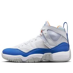 Air Jordan Jumpman Two Trey 'White Hyper Royal' DO1925-148 (SNKR/Retro/Non-Slip/High Top/Basketball/Wear-resistant/Shock-absorbing) Jumpman Two Trey, Stylish Sneakers, High Top, Perfect Pair, Air Jordan, High Tops, Air Jordans, Jordan, Shoes Sneakers