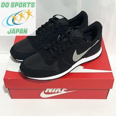 100% Authentic!! NIKE Internationalist Glitter AT0075-001 Black/White/Black Women Sneakers Shoes US Size 28.0cm/ M10/ W11.5 = US Men's 10, US Woman's 11.5 Description Nike Internationalist Glitter Women's shoes retro running style The Nike Internationalist Glitter Women's Shoe retains the original's signature layered design for a retro running look. Lightweight foam cushioning provides comfort with every step. Features - Add texture with textiles and leather - Foam midsole provides lightweight c Nike Internationalist, Running Fashion, Us Man, Black & White, Layers Design, Womens Sneakers, Black Fashion, Athletic Shoes, Shoes Sneakers