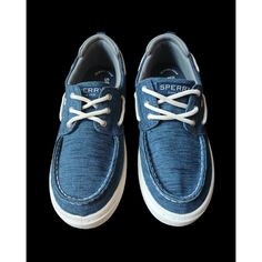 The Sperry Unisex-Child Sea Ketch Washable Sneaker Is A Warm-Weather Shoe That Has A Classic Boat Styling Upper And A Versatile Sneaker Bottom. It Is Machine Washable With Cold Water On A Gentle Cycle And Air Dry. It Has A Textile Upper And A Lace-Up Closure For A Secure Fit. It Also Has A Cushy Memory Foam Footbed For Comfort And Stability. Brand New, No Box Or Tag. Blue Slip-on Boat Shoes For Spring, Blue Boat Shoes With Rubber Sole For Spring, Navy Low-top Casual Boat Shoes, Blue Casual Canvas Shoes, Casual Blue Canvas Shoes, Blue Boat Shoes With Round Toe And Branded Insole, Blue Slip-on Boat Shoes With Rubber Sole, Blue Textile Slip-on Canvas Shoes, Casual Blue Slip-on Boat Shoes