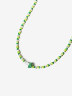 Editor's NotesThis vivid color necklace is strung with colorful beads and freshwater pearls and has a cute mushroom motif accent. It's versatile and ideal for adding a color accent to your look.- Mushroom motif accent- Multi-color beads- Clasp fasteningMeasurements (in.)One size- Glass Mushroom: 0.39 x 0.47 in.- Seed Bead: 0.12 in.- Freshwater Pearl: 0.16 in. - Total Length: 17.7 in.Composition & Care- Glass, Acrylic, Freshwater Pearl, Silver 925- Due to the nature of the natural stone, ther Mushroom Necklace, Cute Mushroom, Glass Mushrooms, Color Necklace, Color Beads, Necklace Green, Mens Accessories Jewelry, Green Necklace, Vivid Color