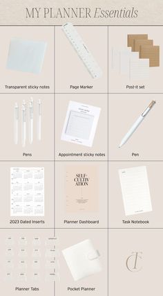 the ultimate guide to creating your own personalized planner for every type of organization you'll ever need