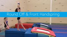 Front Handspring Drills, Back Handspring Drills, Front Handspring, Tumbling Drills, Gymnastics Levels, Gymnastics At Home, Gymnastics Lessons, Gymnastics Drills, Gymnastics Beam