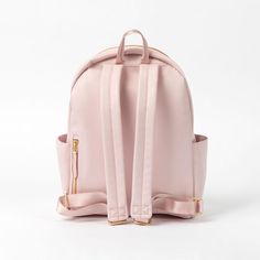 Blush Classic City Pack II Classic City Pack Diaper Bag Functional Everyday Diaper Bag Backpack, Functional Diaper Bag Backpack For On-the-go, Functional On-the-go Diaper Backpack, Daily Use Diaper Backpack With Zipper Pocket, Everyday Use Diaper Bag Backpack With Zipper Pocket, Travel Diaper Bag With Zipper Pocket, Modern Diaper Bag Backpack With Zipper Closure, Leather Diaper Bag Backpack For Everyday Use, Versatile Travel Diaper Backpack