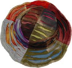 Hippie vibes are done right with this beachy, vibrant full hat with colorful razor work on the brim and the crown, with a wire rim to give a body. The cotton hat has razor cuts into differently colored dyed soft material which looks unique. #tlb #vacationclothing #bohogift #Fall #bohemianfashion #Handmade #BeachCap #RainbowCap Adjustable Colorful Bucket Hat For Beach, Funky Bucket Hat With Curved Brim For Beach, Funky Wide Brim Bucket Hat For Beach, Funky Wide Brim Beach Hat, Funky Wide Brim Hat For Beach, Funky Multicolor Wide Brim Hat, Funky Multicolor Summer Hat, Funky Multicolor Hats For Vacation, Funky Multicolor Vacation Hats