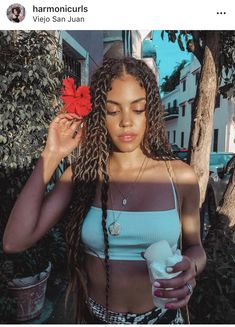 Summer Hair Styles, Flowers Tropical, Ethnic Hairstyles, Pelo Afro, Tropical Summer, African Braids Hairstyles, Hair Images