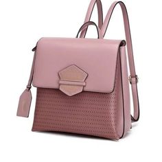 Brangio Italy Backpack New Shopping Backpack With Removable Pouch, Leather Backpack For Shopping, Top Handle Backpack With Removable Pouch For Shopping, Elegant Top Handle Backpack For Shopping, Luxury Leather Shopping Backpack, Elegant Shoulder Backpack For Shopping, Standard Backpack With Detachable Strap For Shopping, Luxury Pink Leather Backpack For Daily Use, Elegant Backpack With Detachable Strap For Shopping