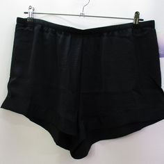 Thank You For Shopping!! This Item Is New With Tags. I Ship Every Day!! So You Will Receive Your Order Quickly. Thank You For Shopping Belldone!! Black Shorts With Elastic Waistband For Daywear, Black Pajama Shorts For Lounging, Black Stretch Cotton Sleepwear, Black Short Length Pajama Shorts For Lounging, Black Summer Sleep Bottoms, Black Stretch Summer Sleepwear, Black Casual Bedtime Bottoms, Fitted Black Short Sleepwear, Casual Black Bottoms For Bedtime