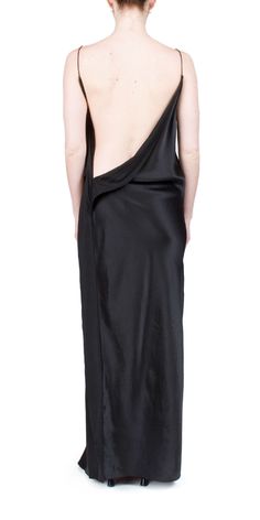 Black Draped Dress, Back Silhouette, Elegant Draperies, Christopher Esber, Silk Cami, Silk Maxi, Stunning Gowns, Silk Maxi Dress, Hair Fragrance