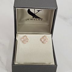 A lovely pair of earrings fit for your occasion. Our handmade authentic natural white diamond Ring will attract everyone's attention. We only use natural white diamonds from fair trade mines and use high quality diamonds. The eye-catching glitter in this piece is absolutely breathtaking!We celebrate with you together whether it's an engagement or wedding or anniversary! _____________________FEATURES+ Made to Order, All Handmade Jewelry+ Metal type: Solid 14K,18K Gold ( Yellow gold, Rose gold, Wh Elegant Rose Gold Cluster Earrings With Cubic Zirconia, Elegant Rose Gold Cubic Zirconia Cluster Earrings, Luxury Rose Gold Cluster Earrings With Prong Setting, Elegant Rose Gold Cluster Earrings With Prong Setting, Fine Jewelry Rose Gold Cluster Earrings With Prong Setting, Rose Gold Cubic Zirconia Cluster Earrings For Formal Occasions, Formal Rose Gold Cluster Earrings With Cubic Zirconia, Formal Rose Gold Cubic Zirconia Cluster Earrings, Luxury Rose Gold Cluster Earrings For Anniversary